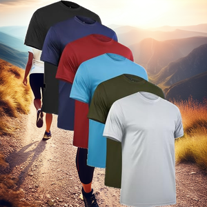 Camiseta Casual de Algodón 100% de 180 g/m², Tejido de Punto de Secado Rápido, Corte Regular, Unisex, Anti-Pilling, Transpirable, con Logotipo Personalizado de Alta Gama - Product Image 2