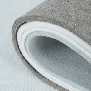 Fabrication de <span class=keywords><strong>feutre</strong></span> de laine pressé gris et <span class=keywords><strong>beige</strong></span> de 8mm et 10mm d'épaisseur <span class=keywords><strong>Feutre</strong></span> de laine industriel - Product Image 2