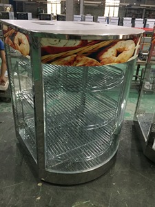 <strong>Electric</strong> Commercial <strong>Food</strong> <strong>Warmer</strong> Display Showcase <strong>Small</strong> Hot Display <strong>Warmer</strong> for Warming Showcase
