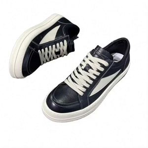 Chaussures décontractées tendance pour hommes 2025 – Baskets en cuir véritable avec doublure en coton – Nouvelle collection à la mode - Product Image 2