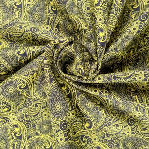 Offre Spéciale classique rétro Paisley Design Stretch doublure tissu 100% Polyester personnalisé imprimé pour garçons hommes costume tissé respirant - Product Image 3