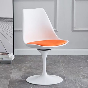 <span class=keywords><strong>Chaise</strong></span> tulipe blanche <span class=keywords><strong>tabouret</strong></span> de bar moderne chaises de bar décontractées - Product Image 2