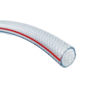 <span class=keywords><strong>Tuyau</strong></span> flexible tressé en PVC <span class=keywords><strong>souple</strong></span> de <span class=keywords><strong>19mm</strong></span> <span class=keywords><strong>Tuyau</strong></span> en polyester plastique renforcé de fibres pour jardin pour l'extérieur - Product Image 1