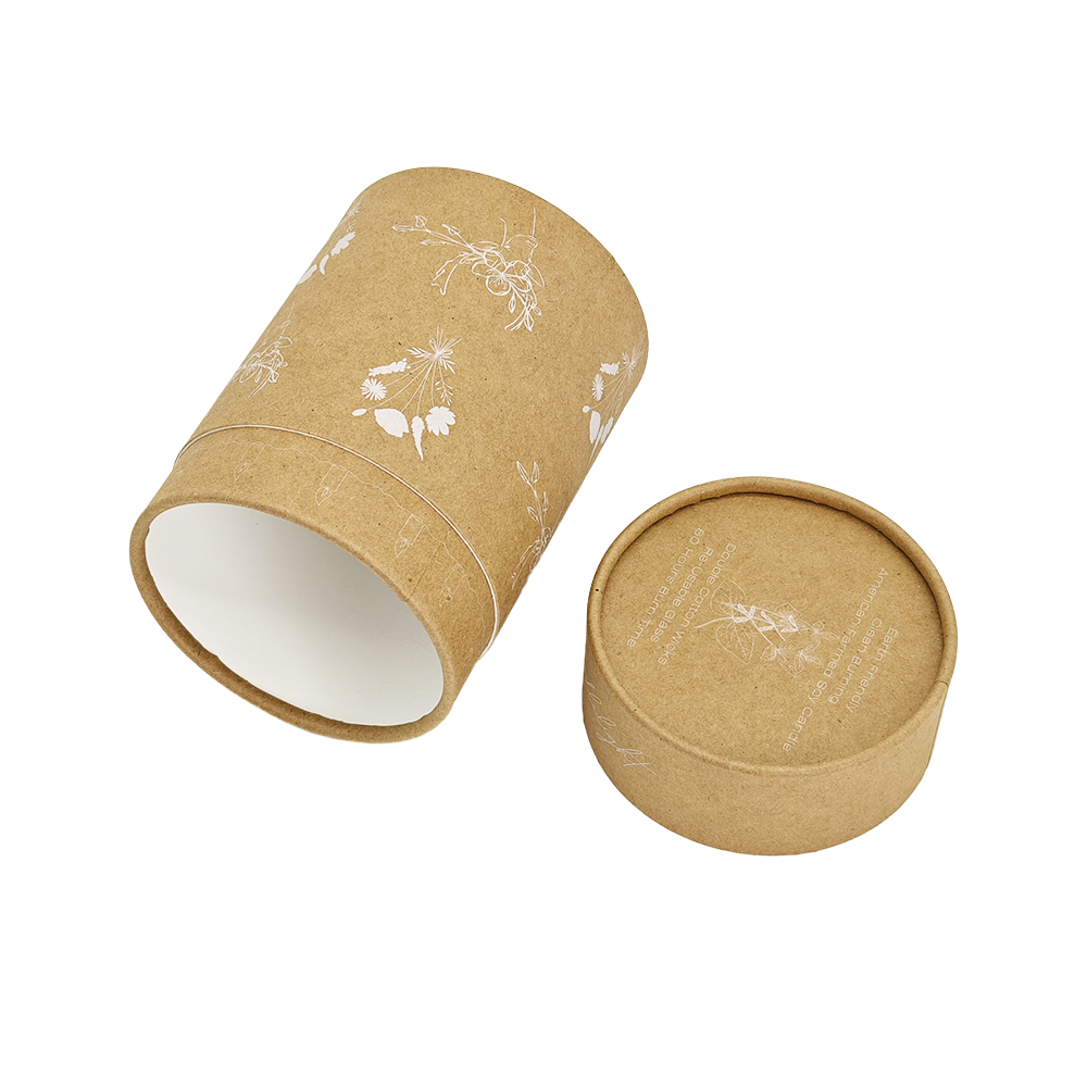 Custom Digital Printing Recycled Cardboard 80 X 100 Paper Tube Thin Paper Tube With Tea & Craft Use for Packaging