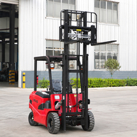 Chariot élévateur électrique Smartlog CPD-25 48V 5 tonnes avec batterie lithium-ion, longueur de fourche 1220 mm, pneus pleins/pneumatiques, propulsion arrière