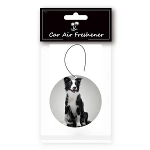 Custom Promotional Different Shapes Smells Small Car Paper Air Freshener Double Side Printed Air Freshener for Car