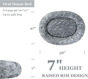 Human Dog Bed-Giant Size Solid Pattern Modern Sustainable Removable Washable Cover for Adults and Families - Product Image 6