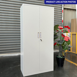 Modern 2-Door Iron <strong>Filing</strong> <strong>Cabinet</strong> Garage Metal Storage with <strong>Shelves</strong> for <strong>Office</strong> Furniture for Kitchen Gym and Outdoor Use - Product Image 6