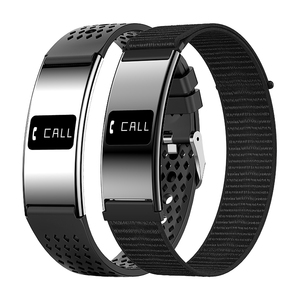 Bracelet intelligent B8 avec 2 sangles, étanche IPX8, moniteur de fréquence cardiaque et de sommeil, bracelet intelligent simple pour femmes et hommes - Product Image 1