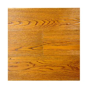 Sell Cheap Wholesale Wood Panel Real Wooden Floor Oak 3-layer Fitting Engineered Wood Flooring