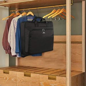 Stylish Nylon Gusseted Travel <b>Garment</b> <b>Bag</b> with Zipper Pocket Fashionable Accessory with Free Sample - Product Image 6