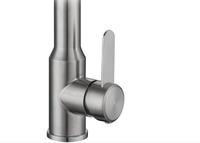 YL670792 Robinet de cuisine en acier inoxydable monté sur le pont SUS304 de haute qualité à poignée unique pour évier