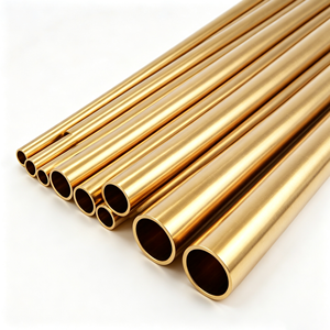 Tube en laiton poli de fournisseur chinois, alliage de cuivre C26800, tuyau en laiton, taille OEM pour composants de réfrigération et de climatisation - Product Image 4