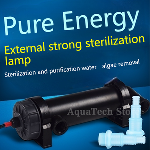 Lámpara Esterilizadora UV JEBO de 5W-36W, Filtro <span class=keywords><strong>Ultravioleta</strong></span> para Acuarios y Estanques para la Clarificación del Agua y el Control de Bacterias, 220-240V - Product Image 3