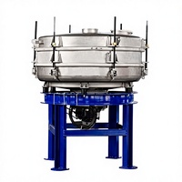 Tamiseur vibrant rotatif à ultrasons VRS pour poudres ultra-fines, 1100-5500W, 300kg, Fabricant chinois