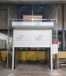 Pengangkat kargo elektrik 2025 dengan rol elektrik pintu rana Platform kerja udara gudang barang Platform pengangkat - Product Image 2