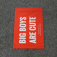 Enveloppes en plastique, sacs de courrier biodégradables, étanches, avec logo, 50 pièces/lot
