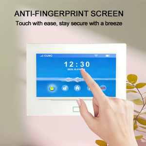 Tuya 7-Inch 4G + Wifi Thông Minh An Ninh Hệ Thống Báo Động Không Dây 433Mhz PIR Phát Hiện Chuyển Động Điều Khiển Từ Xa Được Xây Dựng Trong 5000MAh Pin 72H - Product Image 4