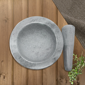 <span class=keywords><strong>Mortier</strong></span> et pilon en marbre de <span class=keywords><strong>pierre</strong></span> de Chine de haute qualité nouveaux raccords de cuisine de Style pour herbes et épices pour concasser et mélanger - Product Image 4