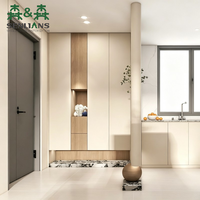 Meuble à chaussures moderne et minimaliste avec poignée invisible, finition laquée de luxe, vente en gros d'usine, armoire de rangement personnalisée pour couloir