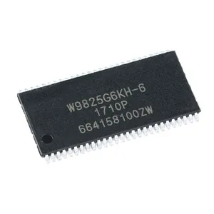 HXC W9825G6KH-6 SDRAM 256Mb 16Mx16 166MHz 3.3V 4 แบงค์ ชิปหน่วยความจำประสิทธิภาพสูง - Product Image 1