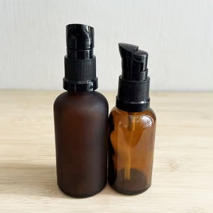 Botella de vidrio ámbar de 30 ml con pulverizador de niebla fina y anillo de seguridad para spray corporal, perfume, agua floral y ambientador de almohadas. - Product Image 5