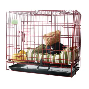 Groothandel Klassieke Rechthoekige Huisdierendrager Upgrade Groene Hondendrager Multi-Color Multi-Size Opvouwbaar Eenvoudig Te Dragen Installatie Fo
