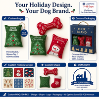 Jouet de Noël pour chien, peluche couineuse à mâcher, durable, design Père Noël et Bonhomme de neige, cadeau pour animal de compagnie, anti-ingestion