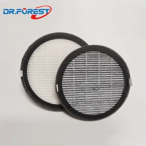 Filtro HEPA auténtico H13, doble capa, reemplazo de filtro de aire compuesto, piezas Purificadoras de aire, hechas en China
