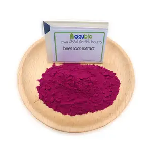 Aogubio Op Maat Gemaakt Puur Natuurlijk Bietenextract Gedroogd Rode Bietenwortelextract Poeder Biologisch Bietenrood Pigment Bietenwortelpoeder