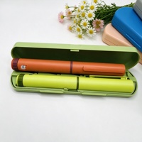 Offre Spéciale Kit d'emballage cosmétique en plastique pour stylo, Coque de stylo vide couleur macaron, Logo personnalisé, Usage domestique, Vente en gros usine