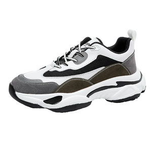 UP-4597r Talla 49 50 Zapatos Casuales de Otoño Invierno para Hombre, Suela Gruesa Antideslizante, Parte Superior de Algodón, Suela de Goma, Zapatillas Deportivas - Product Image 1