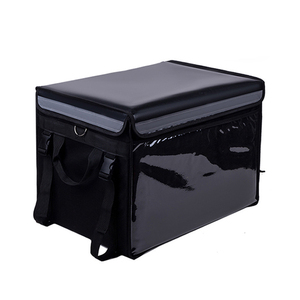 Mochila Térmica para Entrega de Alimentos con Logotipo Personalizado de 48L, Bolsa Aislante con Caja de Espuma Negra - Product Image 3