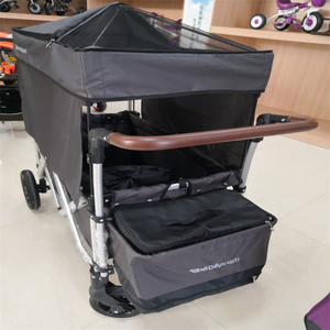 JXB-<span class=keywords><strong>sombrilla</strong></span> portátil con armazón dorado para coche, carrito de viaje para niños - Product Image 2