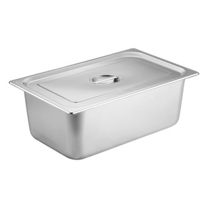 304 Stainless Steel Serving Trays Rectangular Food Grade Restaurant Use Dishwasher Safe - Product Image 3
