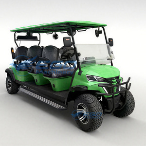 Carrito de Golf XCEGO de 3-4 Plazas, Gasolina, con Batería de Plomo-Ácido, Certificado CE, Alcance de 90 km, para Caza y Turismo - Product Image 2