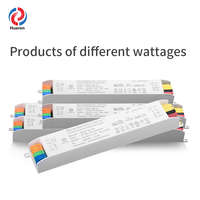 Fuente de Alimentación LED HUARON HRJS IP20 24V 60W-350W con Atenuación Dali, 90-99% de Eficiencia, Conmutación AC-DC, Canal Único, Interior/Comercial