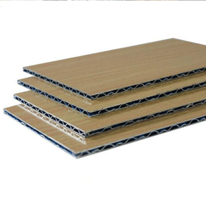 Panel de núcleo de cono de aluminio de 10mm, tablero de fachada ligero duradero <span class=keywords><strong>Pame</strong></span> Exterior para Proyecto de Renovación de oficina o escuela, corte fácil - Product Image 3