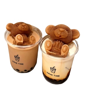 ขายส่งแก้ว PET ใสแบบใช้ครั้งเดียว CHUANGMEI ขนาด 8oz-24oz สำหรับกาแฟเย็น ชานมไข่มุก นม วอดก้า พิมพ์โลโก้ได้ตามต้องการ  แบบผนังเดียว  ทนทานต่อรังสียูวี/พิมพ์ดิจิตอล - Product Image 2