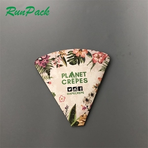 Bán buôn tùy chỉnh in giấy hình nón cho Crepe với Matt Cán dập nổi lớp phủ UV cho nhai kẹo cao su khoai tây chiên bé thực phẩm - Product Image 3