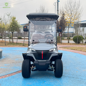 Voiturette de golf électrique tout-terrain Club Car 6 places en métal, acier et plastique pour la chasse - Product Image 1