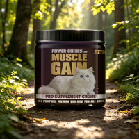 Vente en gros OEM ODM Marque privée Friandises à mâcher pour le développement musculaire des chats, Suppléments personnalisés riches en protéines pour la récupération de poids