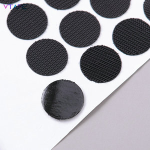 Kalıp kesim daire nokta OEM kendinden yapışkanlı cırt cırt nokta kullanımlık beyaz yapışkan enjeksiyon cırt cırt etiket nokta - Product Image 4