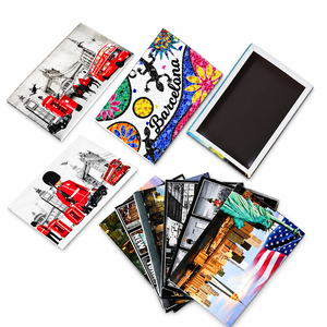 Imán de nevera promocional de metal con arte personalizado impreso, recuerdo de atracciones turísticas, venta al por mayor, directo de fábrica - Product Image 3