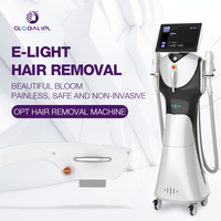 Nouvelle machine laser E-Light IPL DPL OPT pour le traitement des cicatrices d'acné et vasculaires, le rajeunissement cutané et l'épilation, en vente chaude