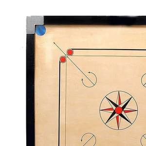 Plateau <span class=keywords><strong>de</strong></span> Carrom en Bois <span class=keywords><strong>de</strong></span> Haute Qualité <span class=keywords><strong>de</strong></span> 42 Pouces Personnalisé, Jeu Durable pour l'Intérieur et l'Extérieur, Idéal pour la Maison et le Divertissement - Product Image 5