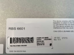 Équipement d'infrastructure sans fil ZHI HENG <span class=keywords><strong>RBS</strong></span> 6601 RRU avec DUW1101 KDU127 174/1 BFL901 009/4 - Product Image 6