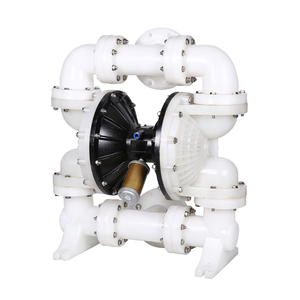 Pompes pneumatiques à diaphragme en plastique PP, transfert de produits chimiques, résistance aux acides, double pompe à commande pneumatique QBY-K80 Plast - Product Image 1