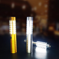 Flash estroboscópico LED de aleación de aluminio recargable de Venta caliente y cubo de luz brillante para servicio de botella de vino de champán