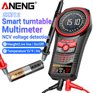 ANENG SZ312 Multimeter 20A Stroomtest VA Reverse Backlight 6000 Tellingen 4 Cijfers Indicatie Lage Batterijspanning Thuis Tester 60mF - Product Image 3